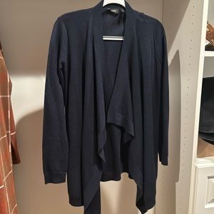 Theory navy blue cardigan